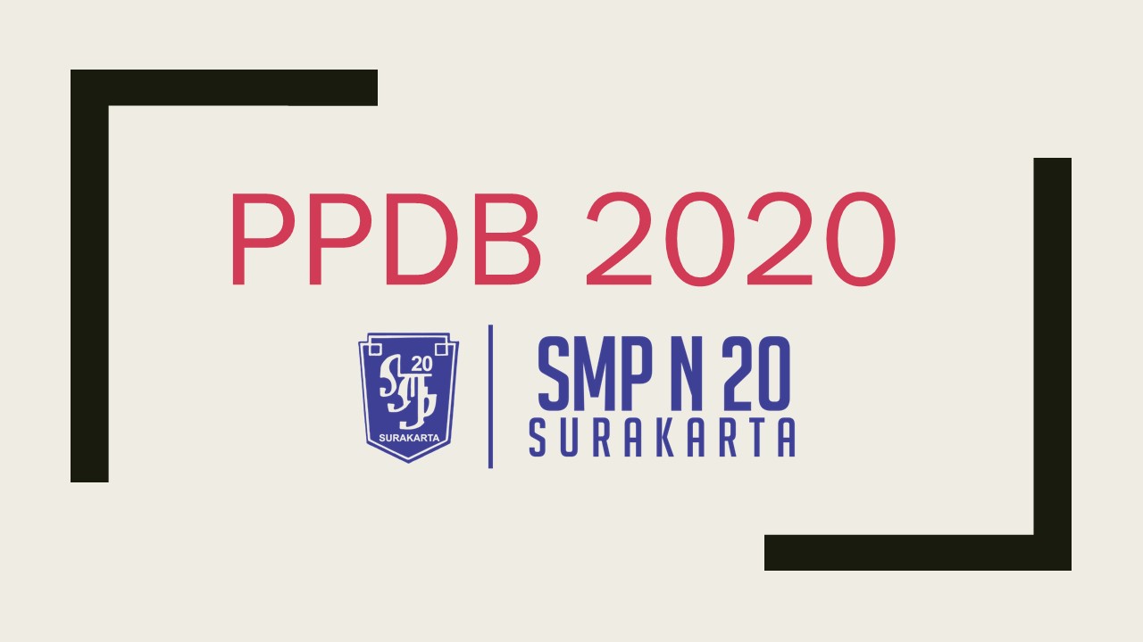 DAFTAR ULANG PPDB TAHUN 2020 JALUR AFIRMASI GAKIN DAN INKLUSI
